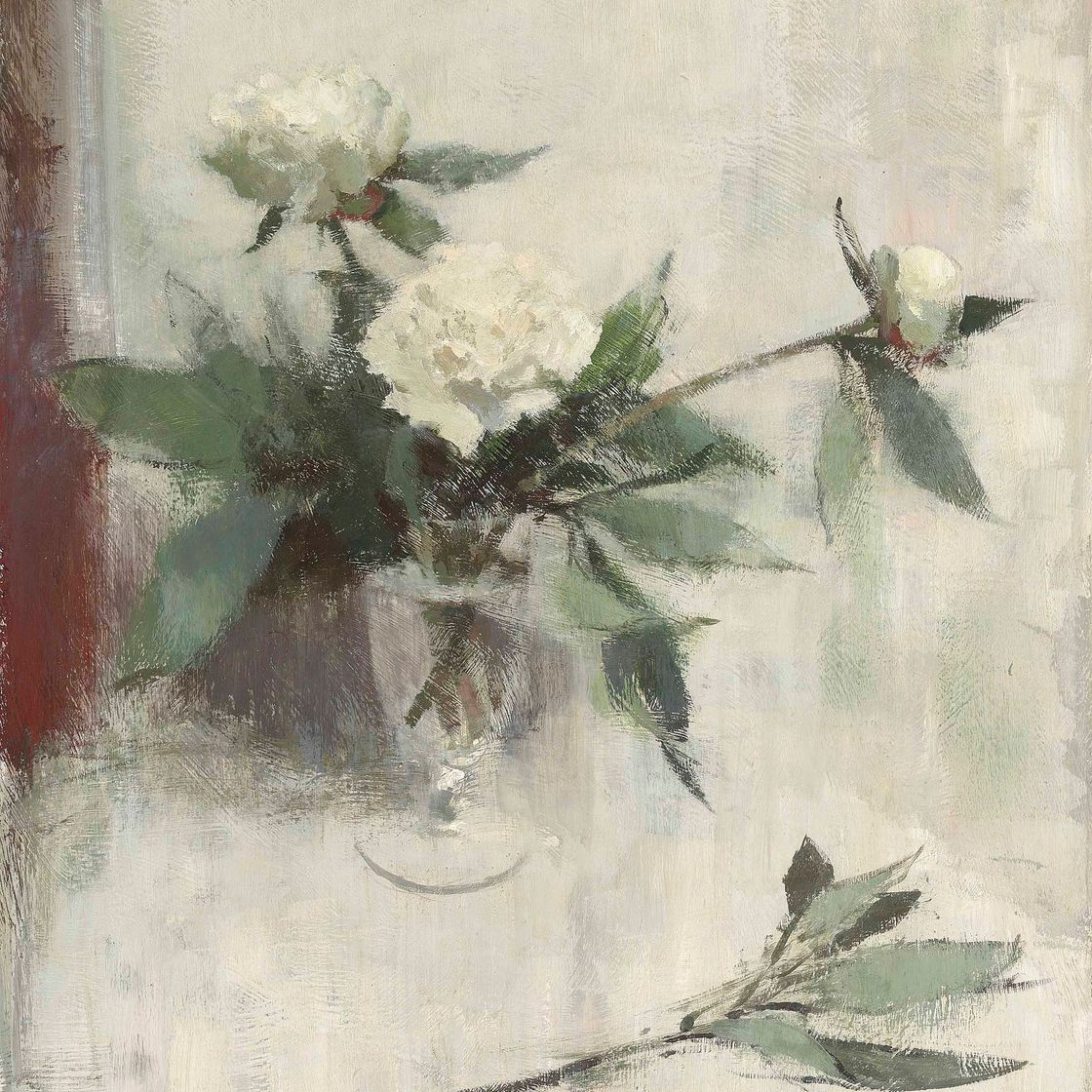 Edward Seago — Белые пионы