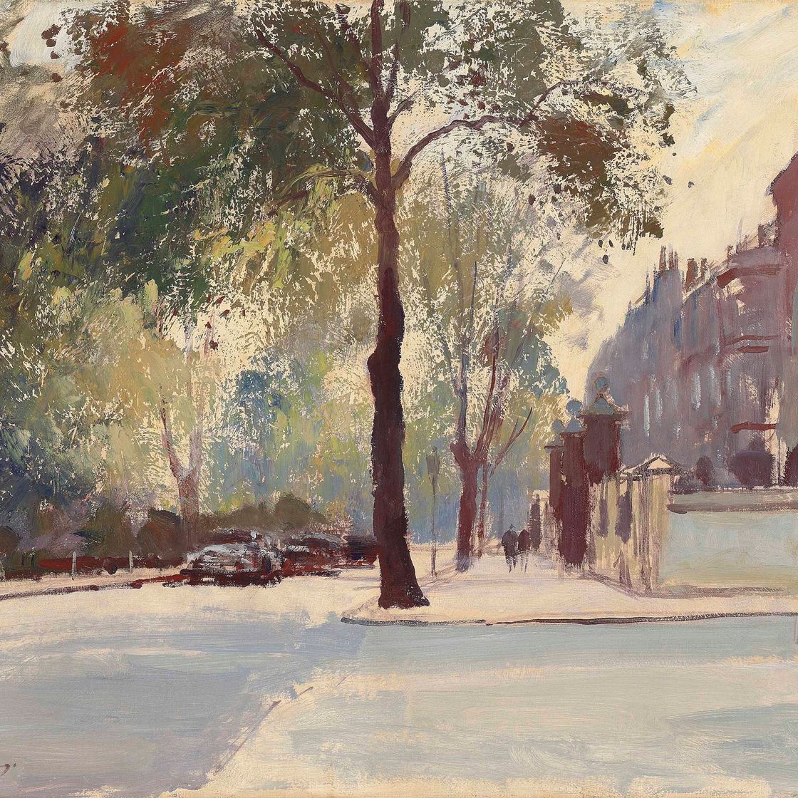 Edward Seago — Прогулка по Чейни, вторая половина дня