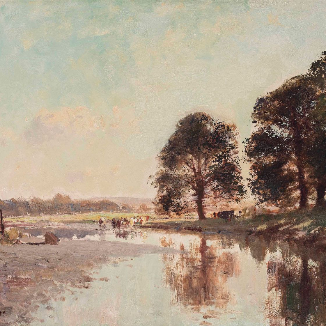 Edward Seago — Сентябрьский вечер, Драмланриг