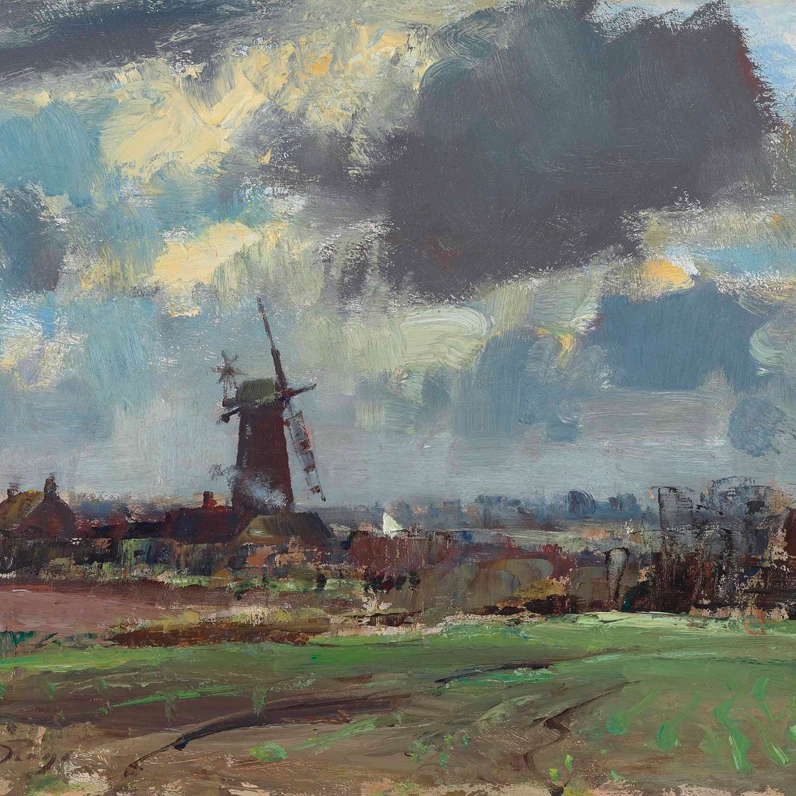 Edward Seago — Высокая мельница