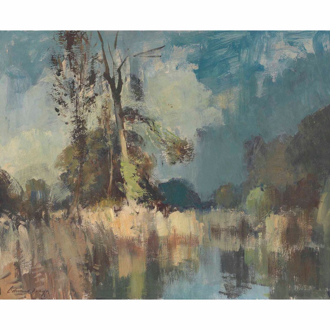 Edward Seago — Заводь