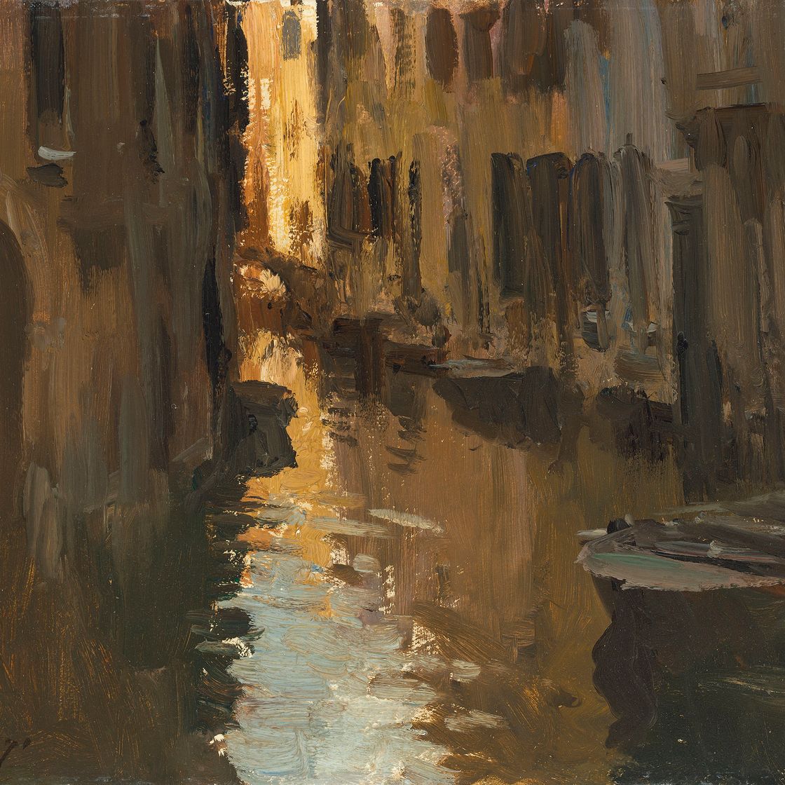 Edward Seago — Отраженный свет, Венеция