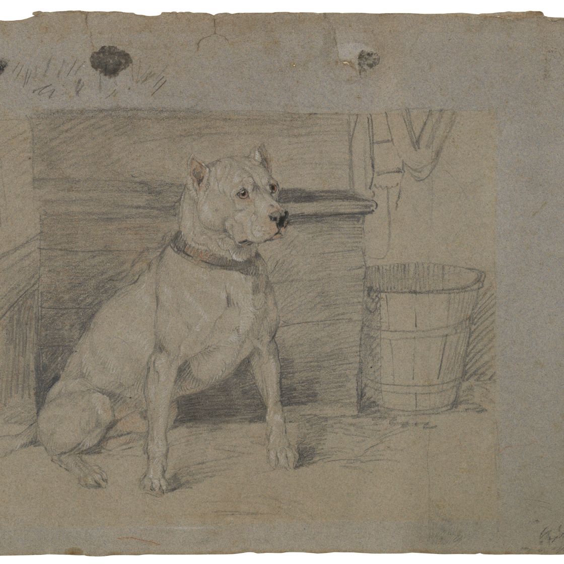 Edwin Henry Landseer — Исследование "Брута"