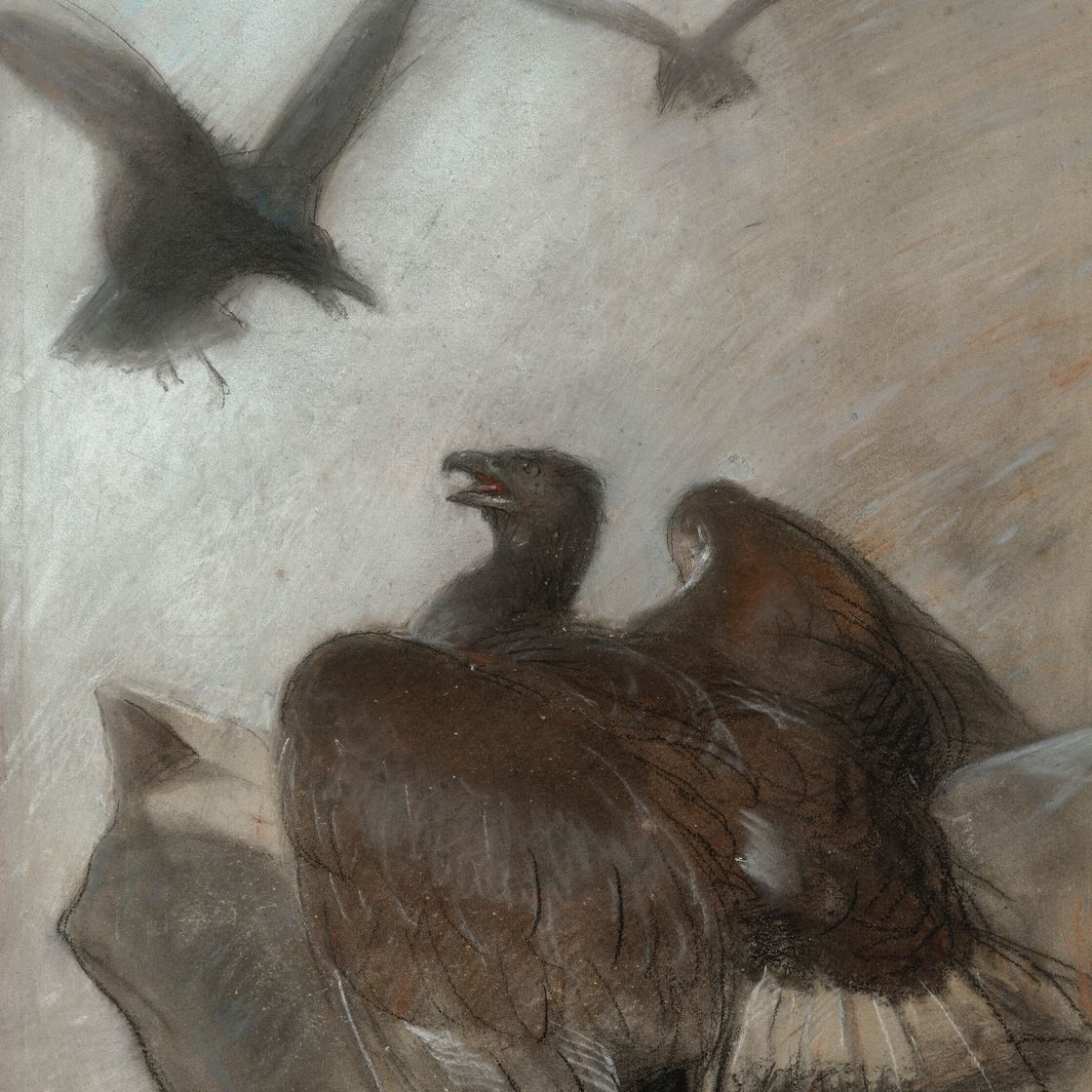 Edwin Henry Landseer — Раненый орел, изображение 1