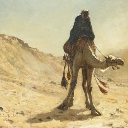 Edwin Lord Weeks — Всадник на верблюде