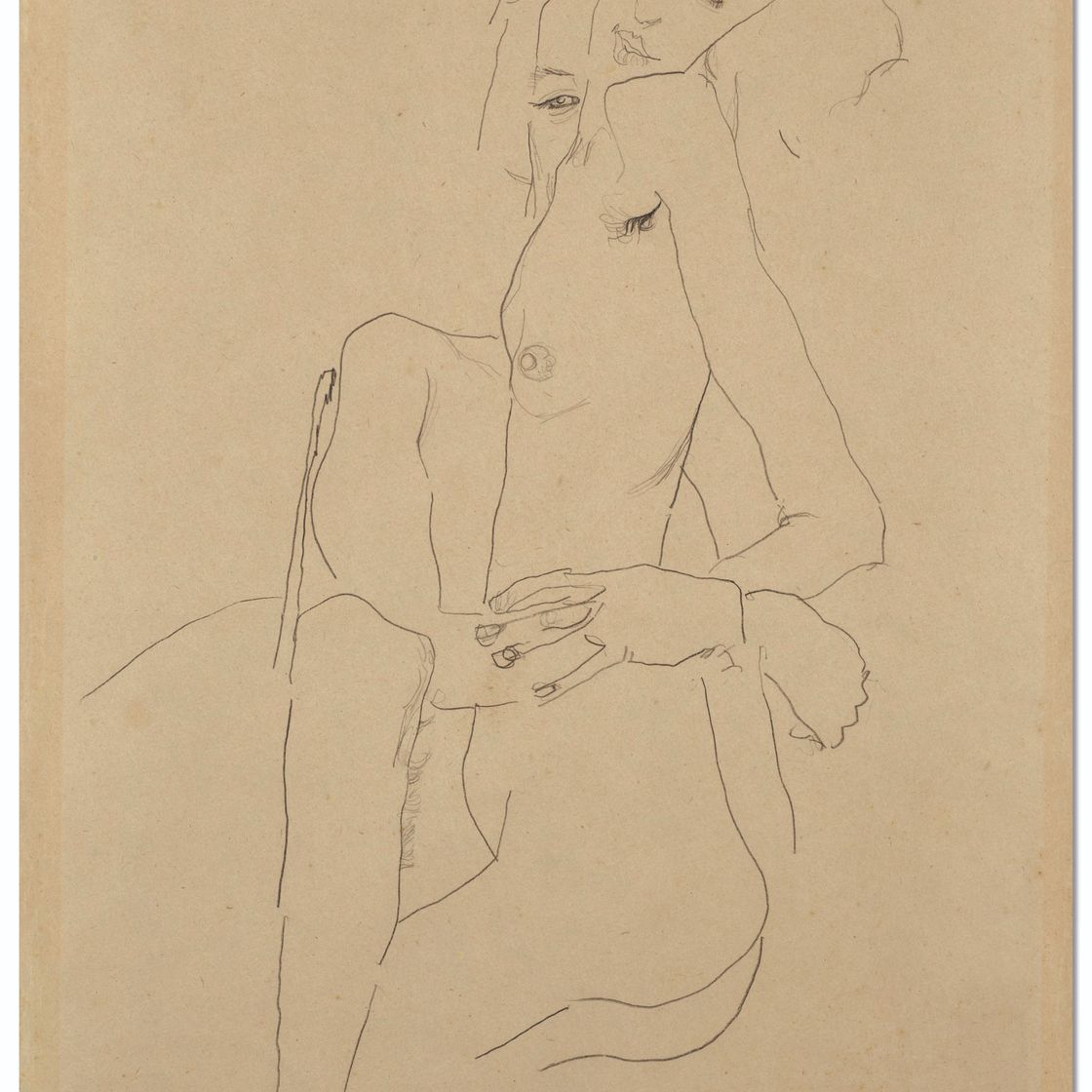 Egon Schiele — Объятия, изображение 1