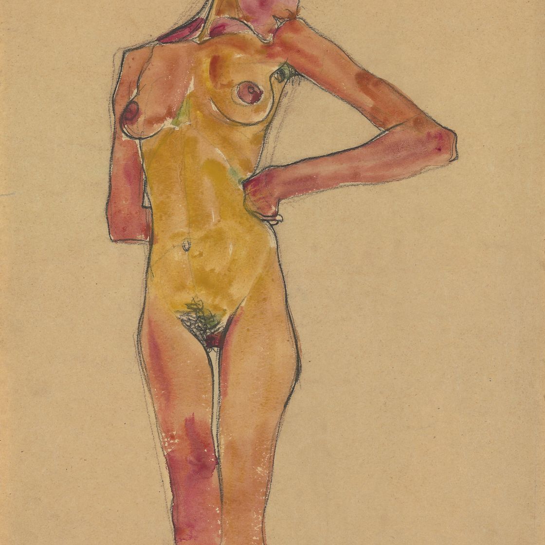 Egon Schiele — Адвокат Штехендер Вайблихер (Герти Шиле)