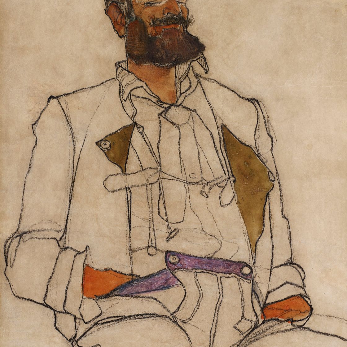 Egon Schiele — Бильднис Айнес Херрен (Карл Райнингхаус), изображение 1
