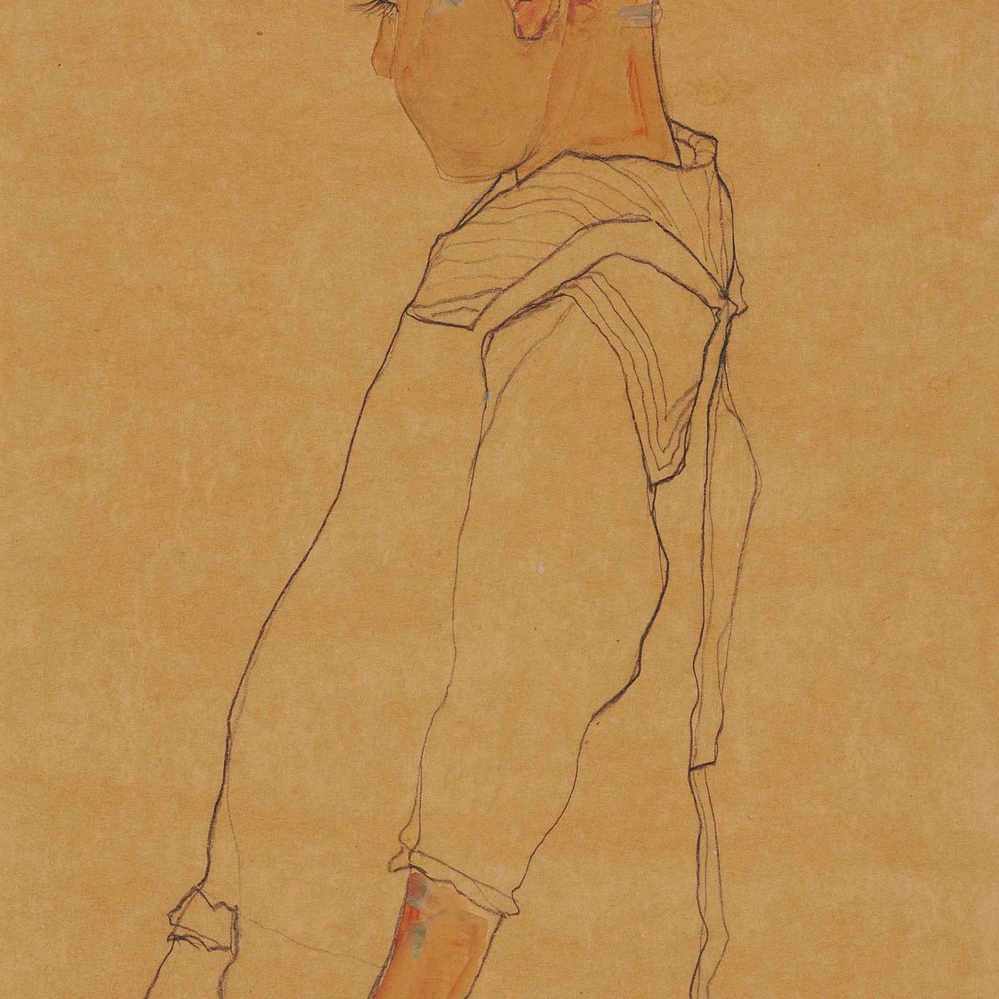 Egon Schiele — Профиль различных видов связи Здесь