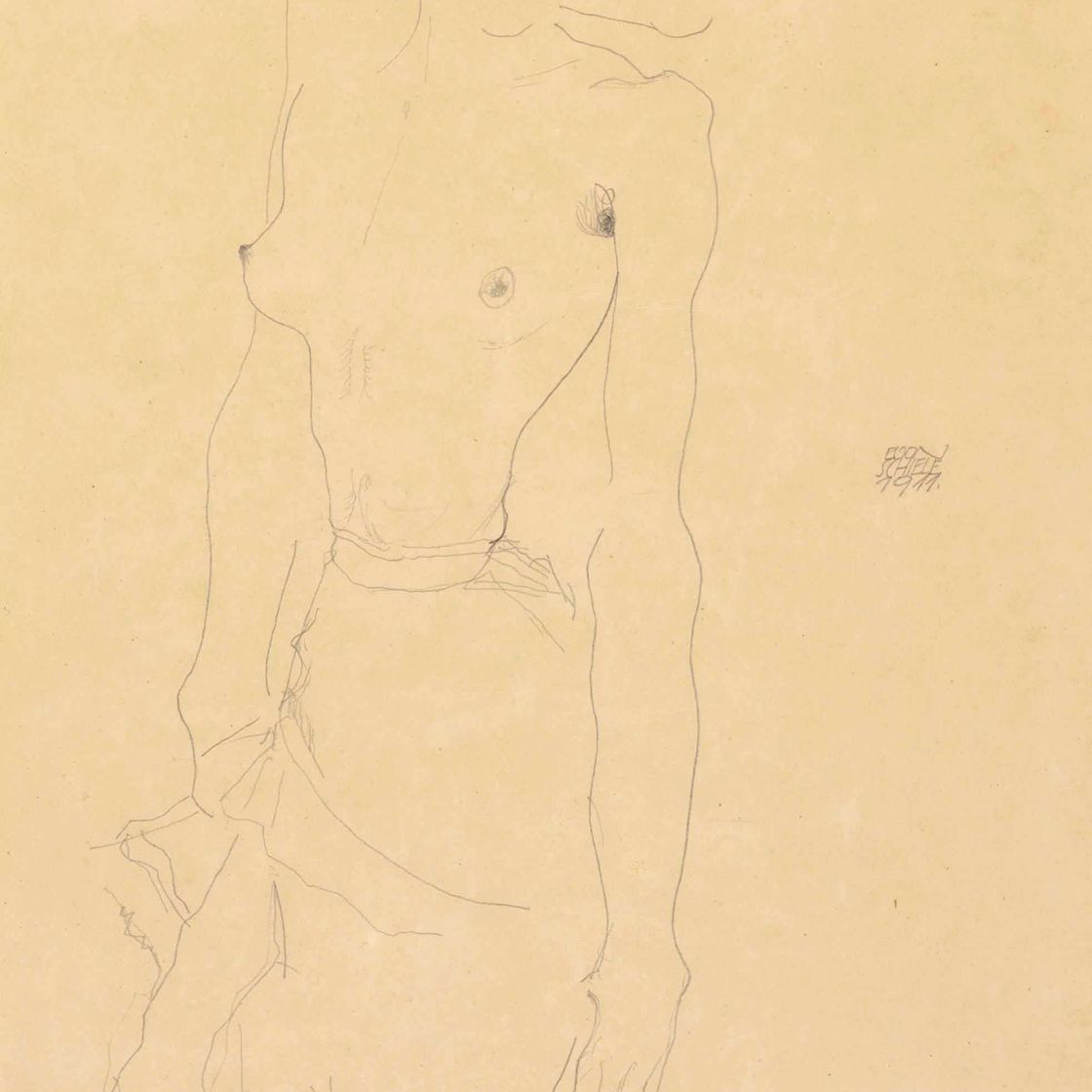 Egon Schiele — Госпожа Штехенде