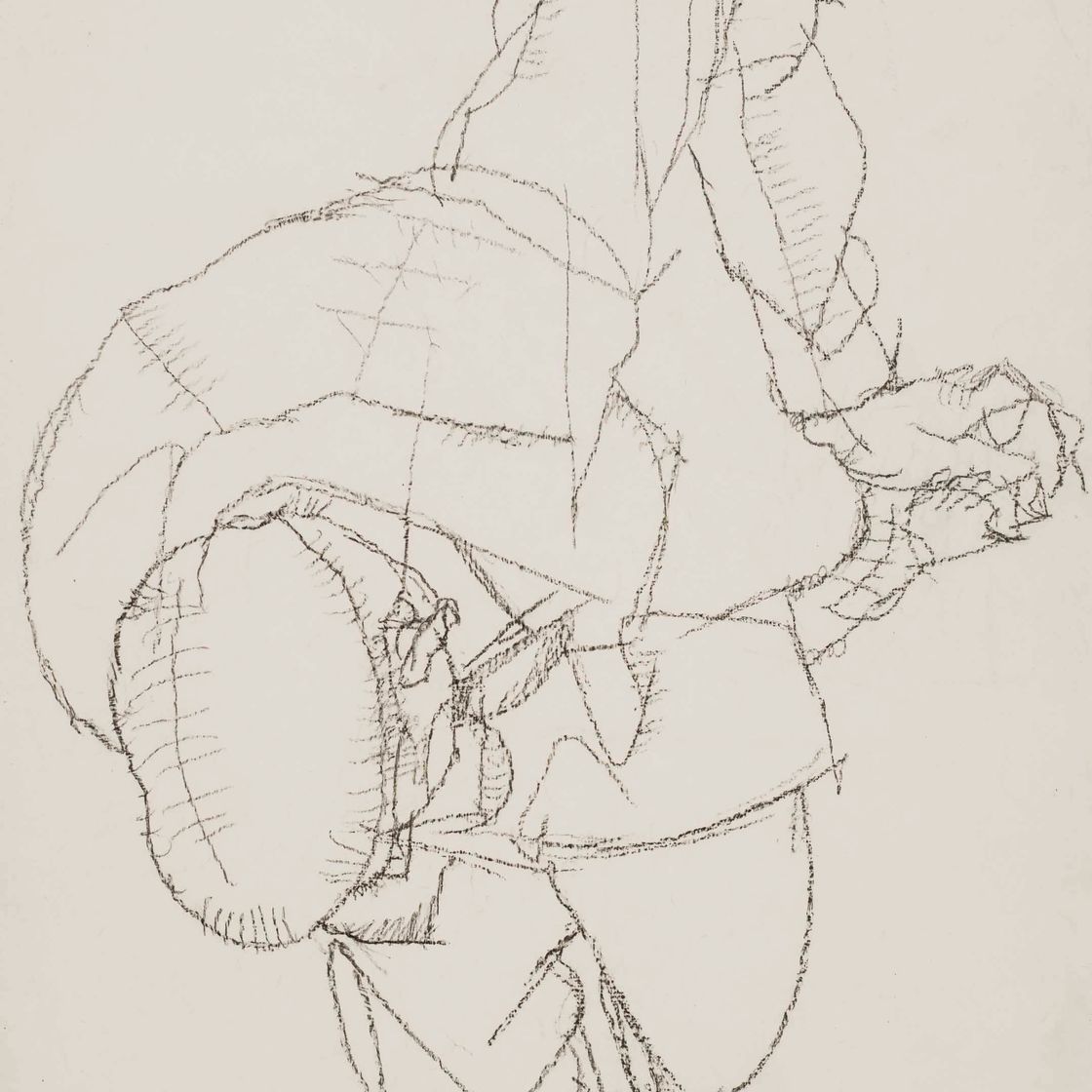 Egon Schiele — Бильднис Франц Хауэр (справа) ; Гебегт шрайтендер Юнглинг в Ауфсихте (Матроуз) (слева), изображение 2