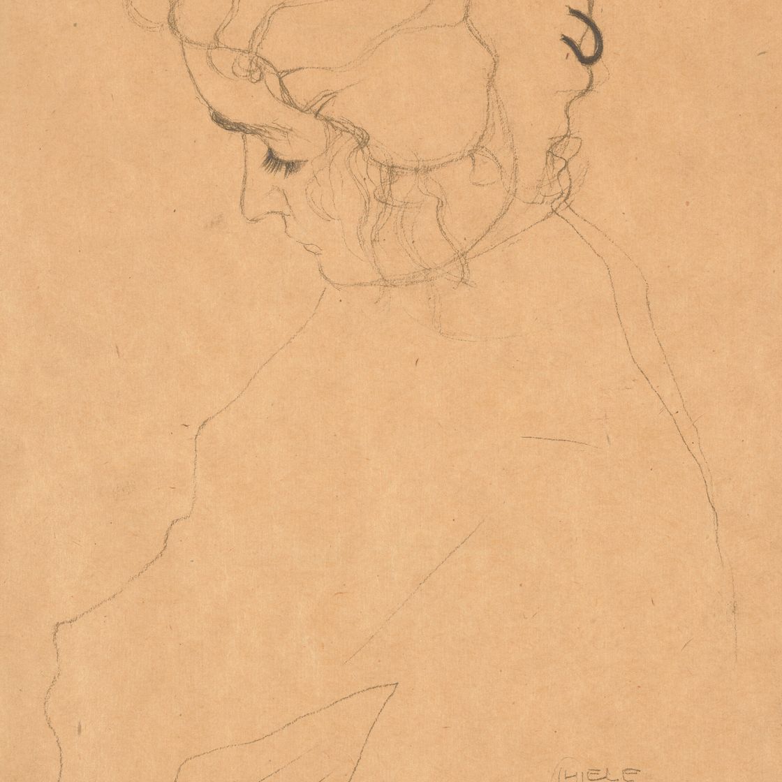 Egon Schiele — Митци Гирлингер, изображение 1