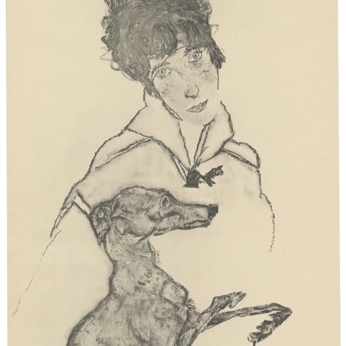 Egon Schiele — Цайхнунген Эгон Шиле/12 Блаттер в оригинале, изображение 3