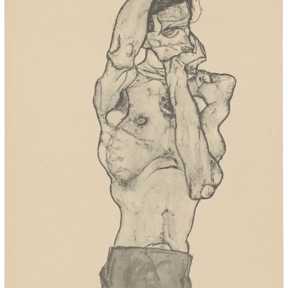 Egon Schiele — Цайхнунген Эгон Шиле/12 Блаттер в оригинале, изображение 4