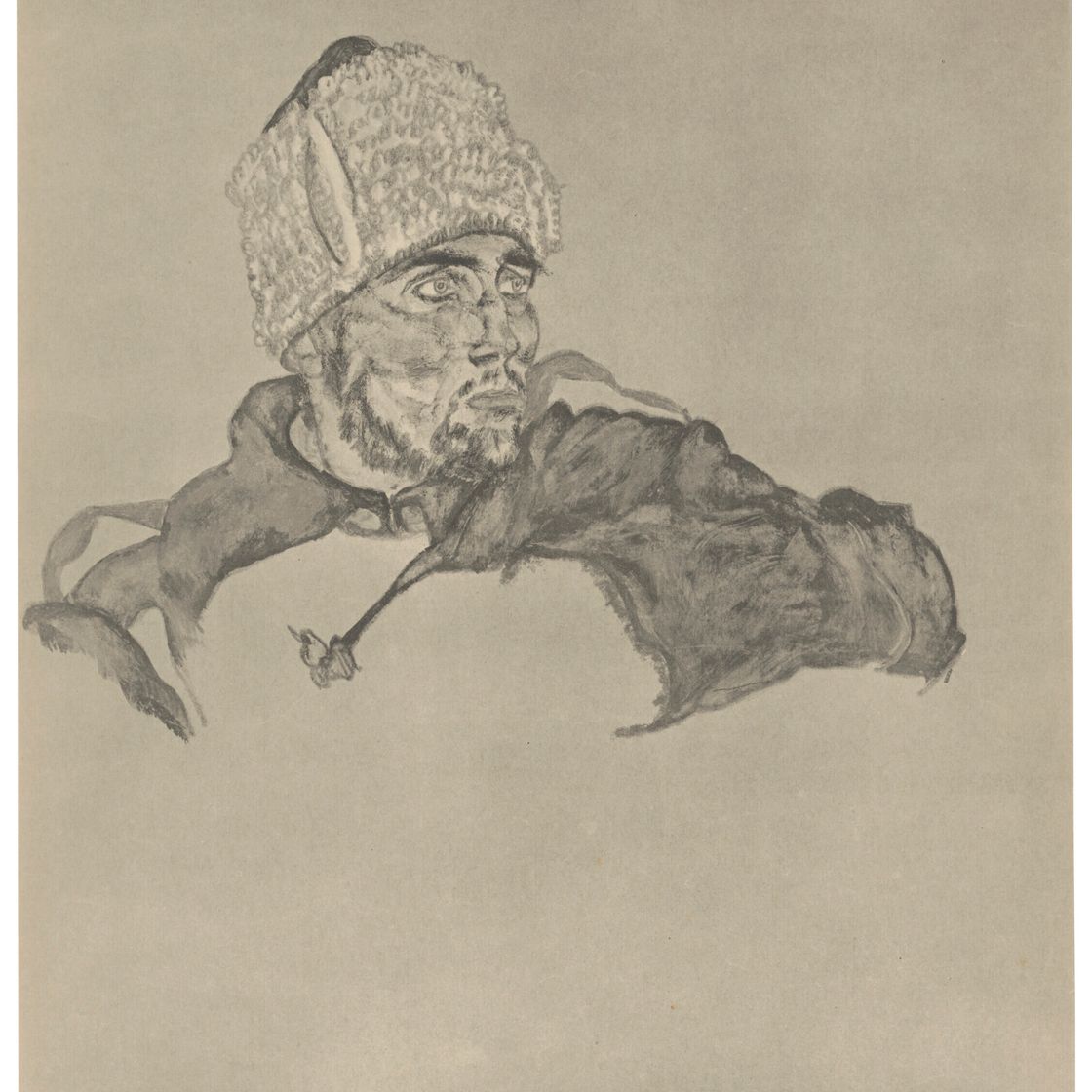 Egon Schiele — Цайхнунген Эгон Шиле/12 Блаттер в оригинале, изображение 8