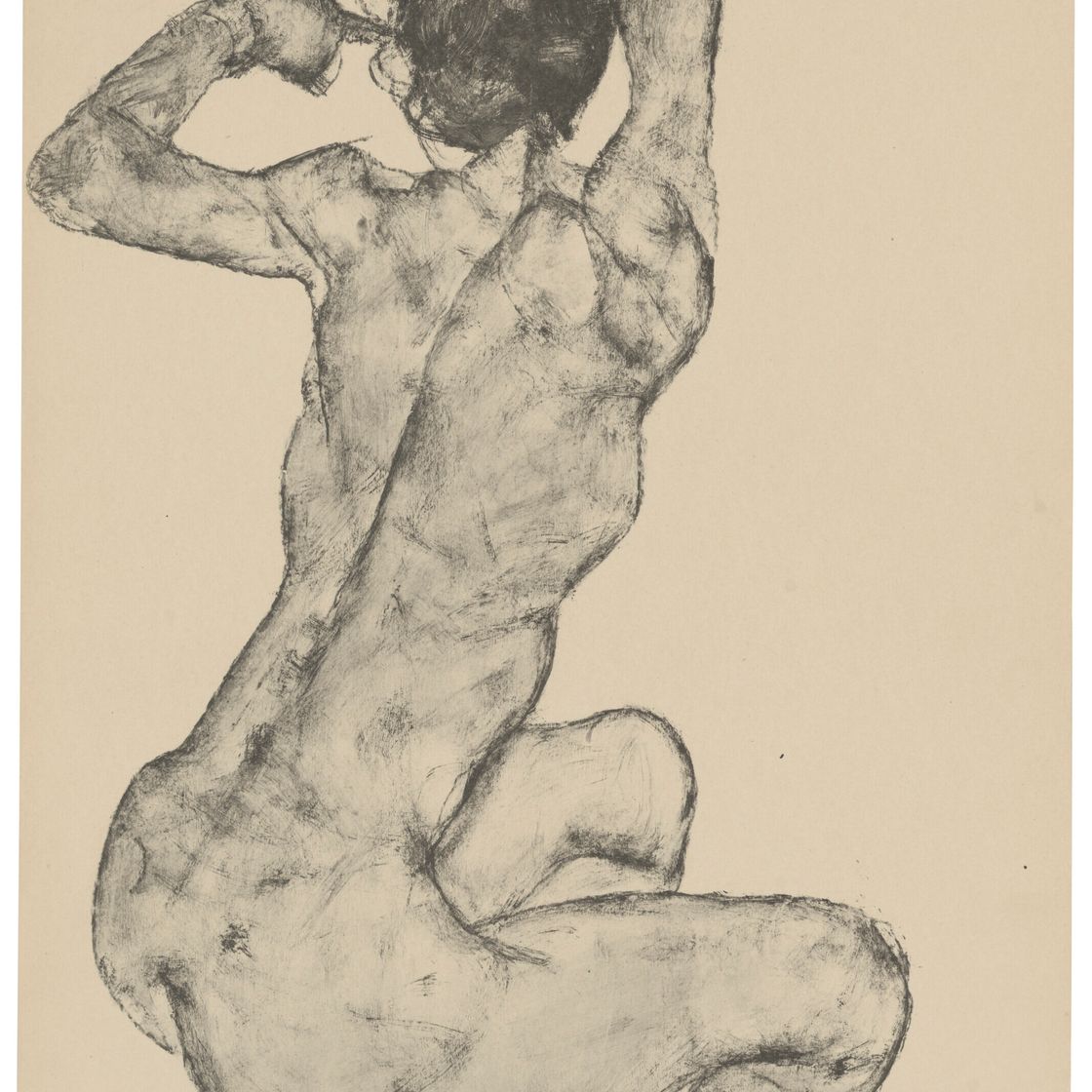 Egon Schiele — Цайхнунген Эгон Шиле/12 Блаттер в оригинале, изображение 10
