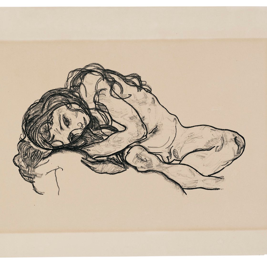 Egon Schiele — Мэдхен (девочка), изображение 1