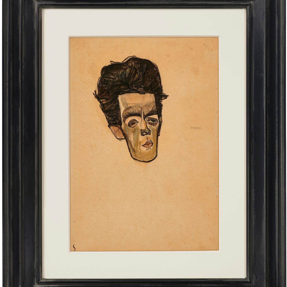 Egon Schiele — Селбстбилднис, изображение 2