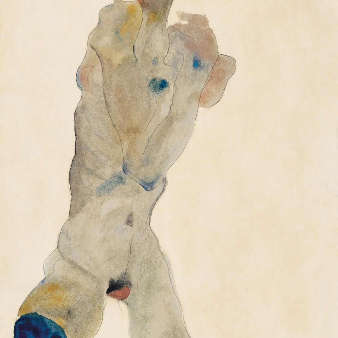 Egon Schiele — Актер, исполняющий роль вершителя судеб Армена (Личный портрет)
