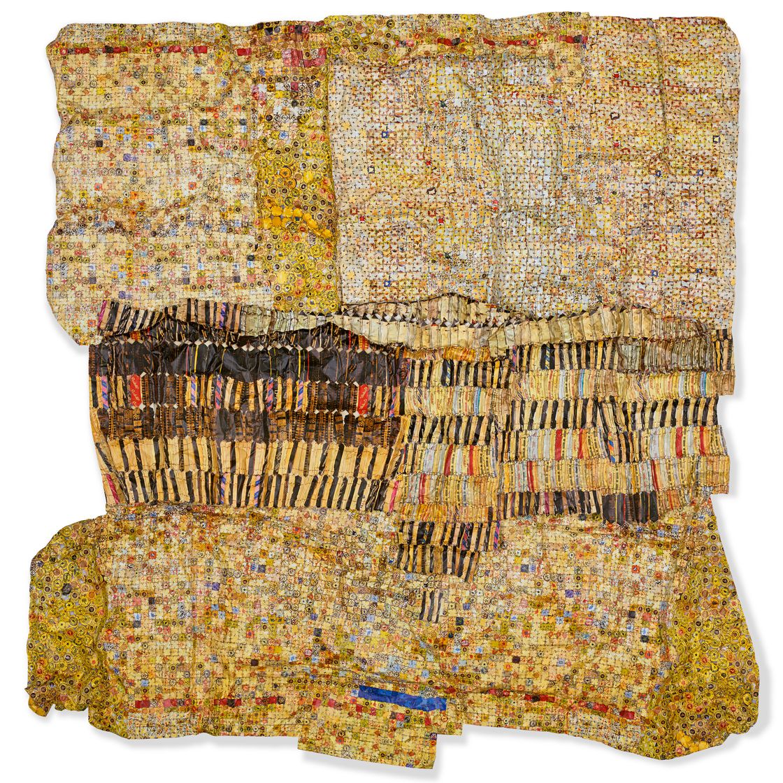 El Anatsui — Золотое кольцо, изображение 1