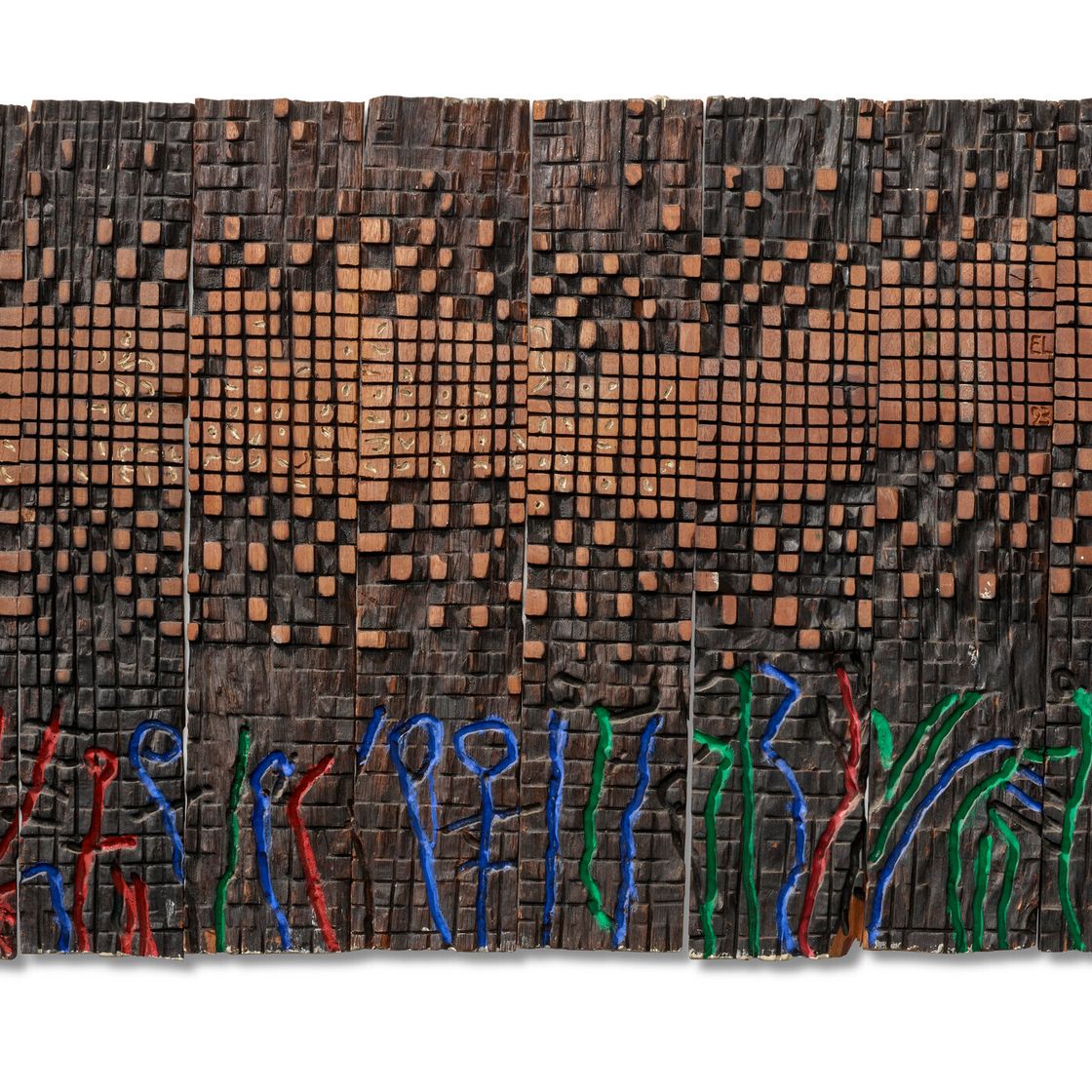 El Anatsui — Серия "Иллюзии и знамения" № IV, изображение 1