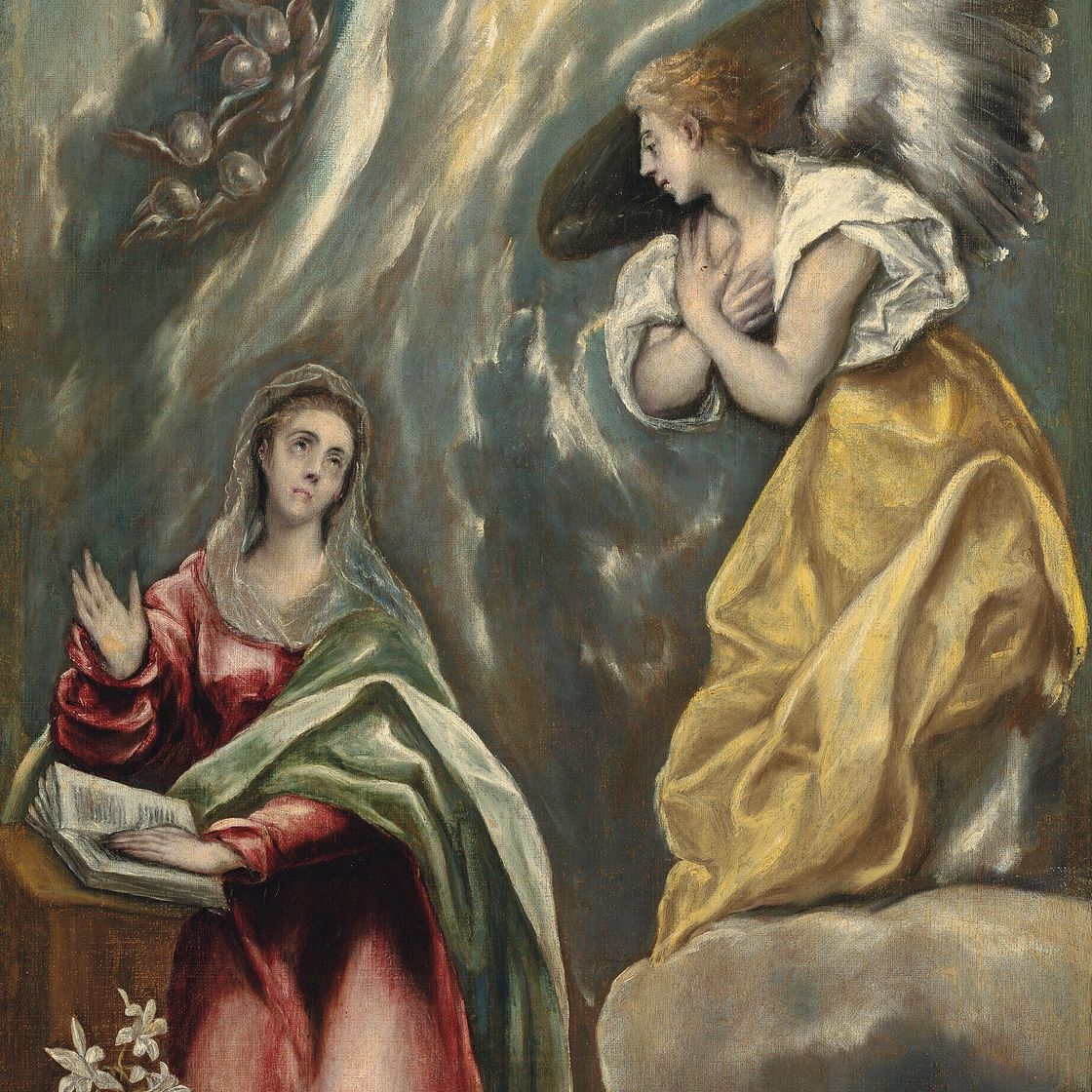 El Greco — Благовещение Пресвятой Богородицы, изображение 1