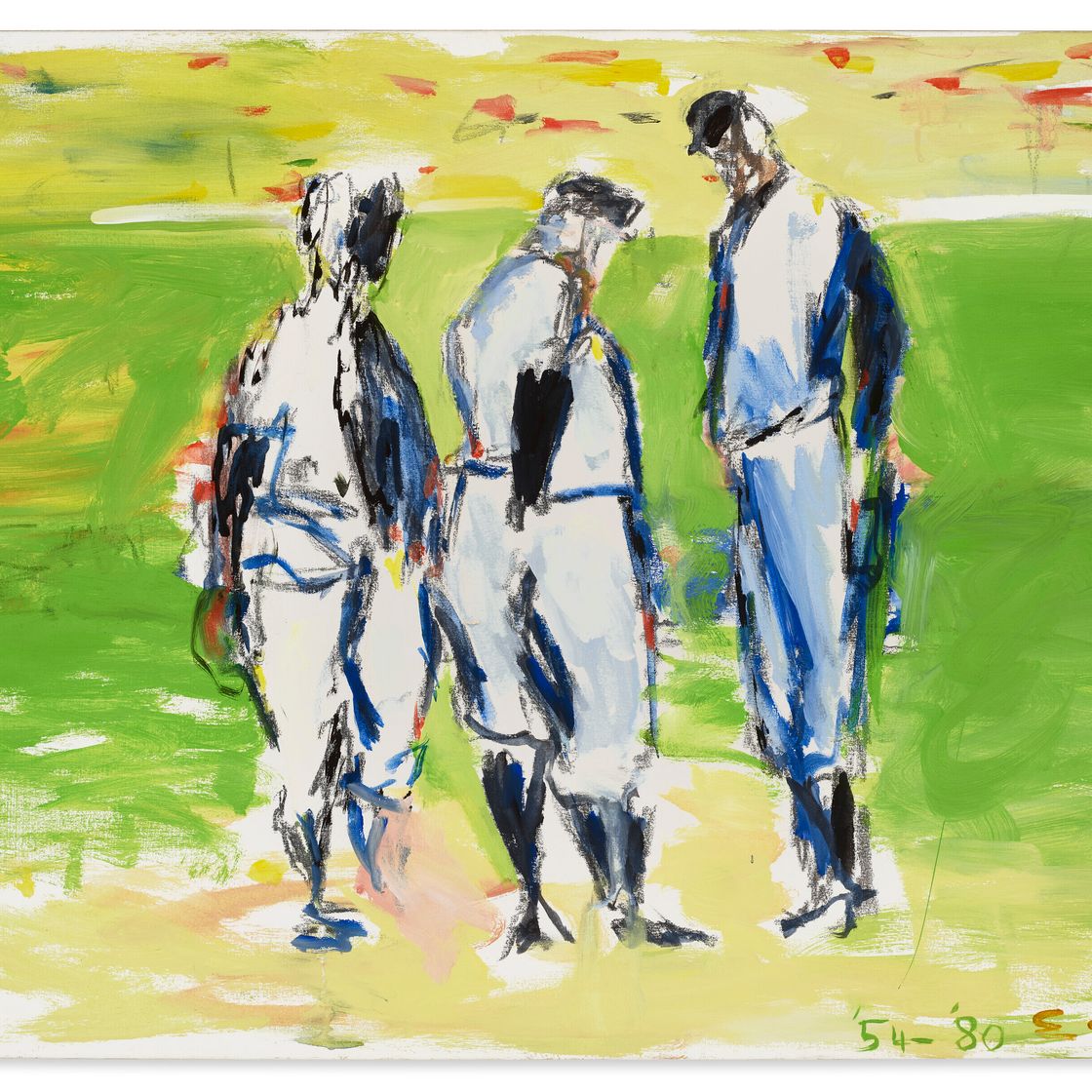 Elaine de Kooning — Кейси на холме