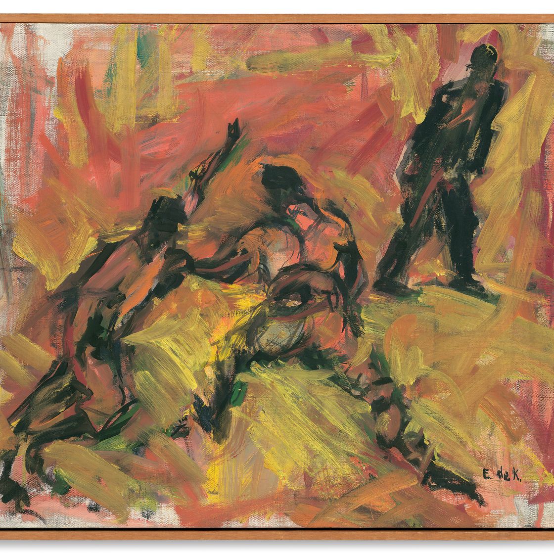 Elaine de Kooning — Бейсбол, изображение 2