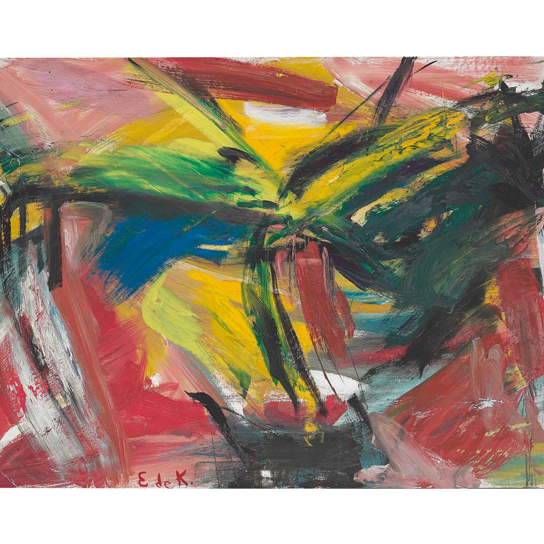 Elaine de Kooning — Тиджерас #5