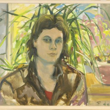 Elaine de Kooning — Портрет молодого человека