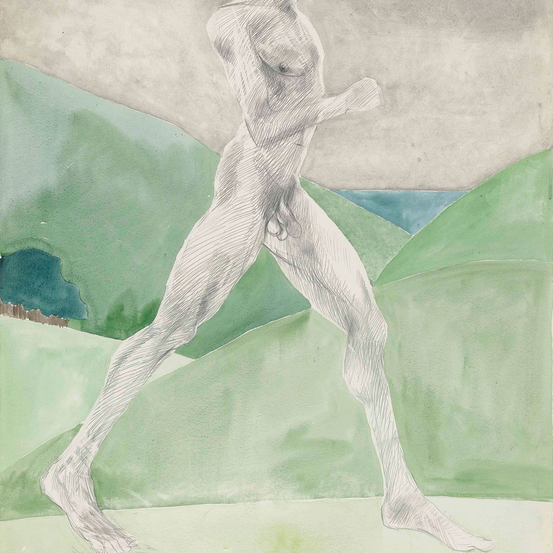 Elisabeth Frink — Бегущий человек