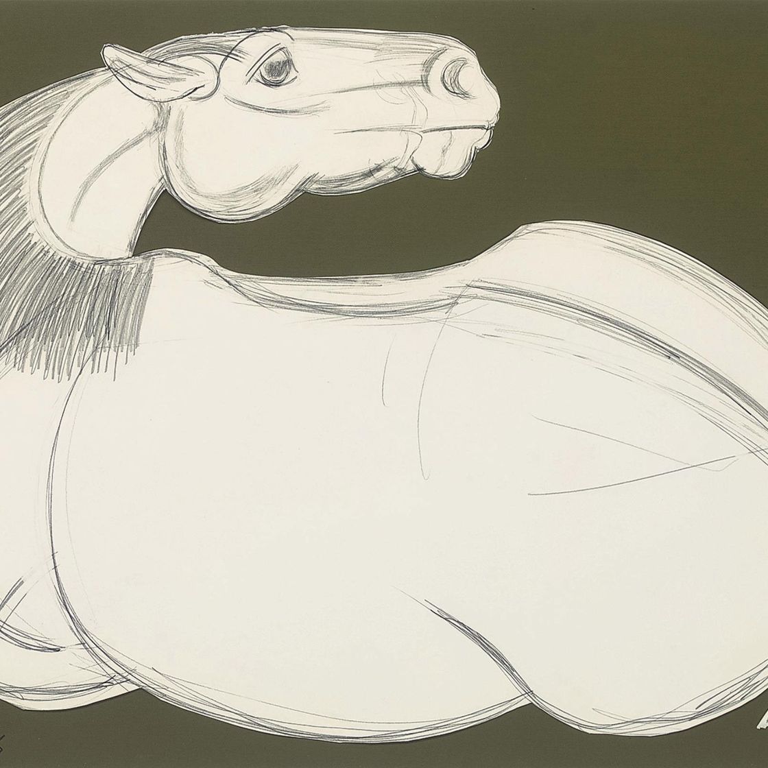 Elisabeth Frink — Лошадь, которую я