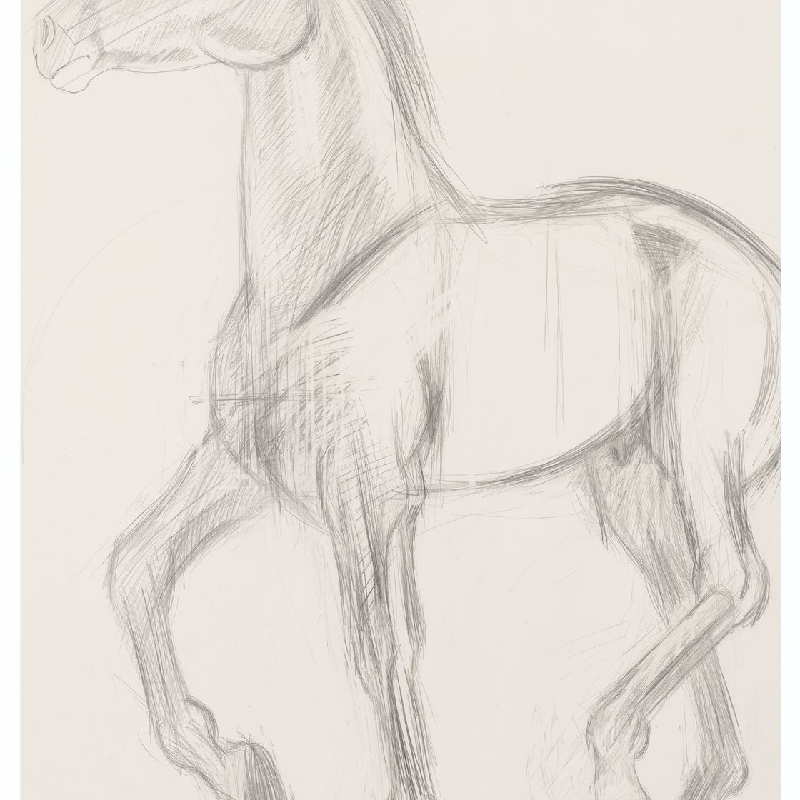 Elisabeth Frink — Этюд для бегущей лошади, изображение 1