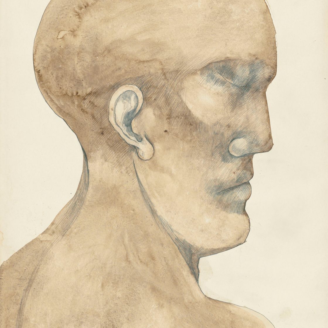 Elisabeth Frink — Изучение мужской головы