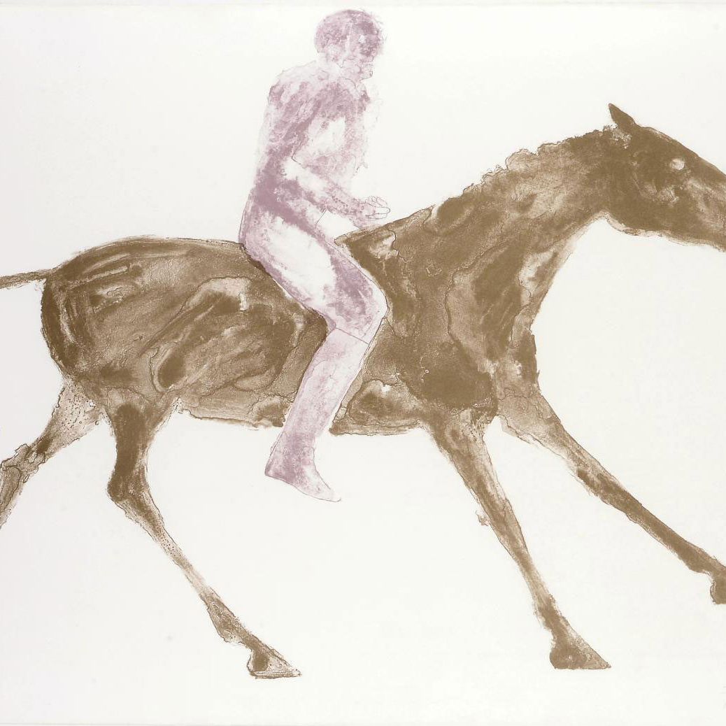 Elisabeth Frink — Лошадь и всадник V (Wiseman 47)
