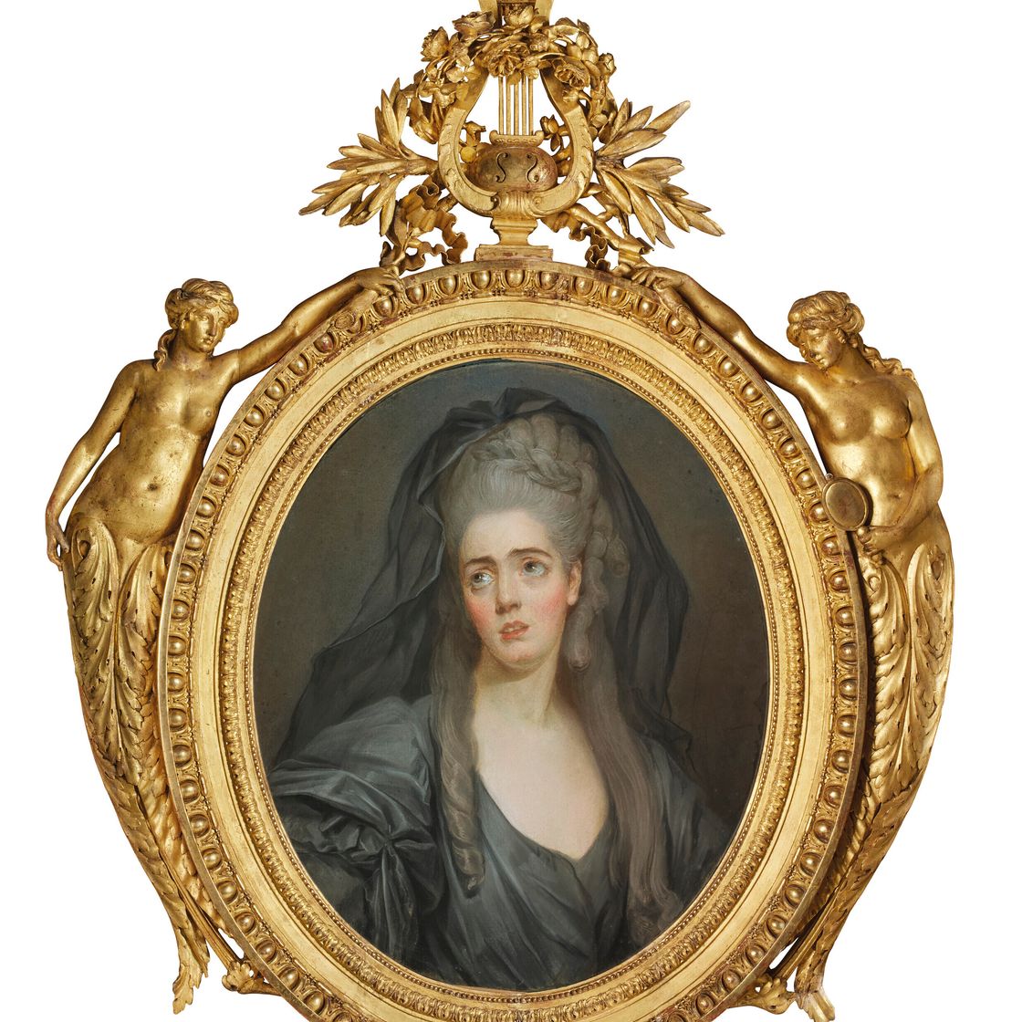 Elisabeth Louise Vigée Le Brun — Портрет Мадлен-Софи Арнулд (1744-1802) в роли Телера (Кастор и Поллукс), изображение 1