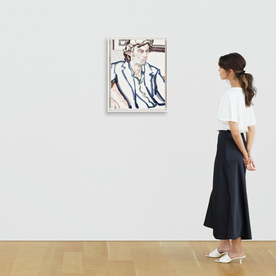 Elizabeth Peyton — Джонас Кауфман, март 2013, Нью-Йорк, изображение 4