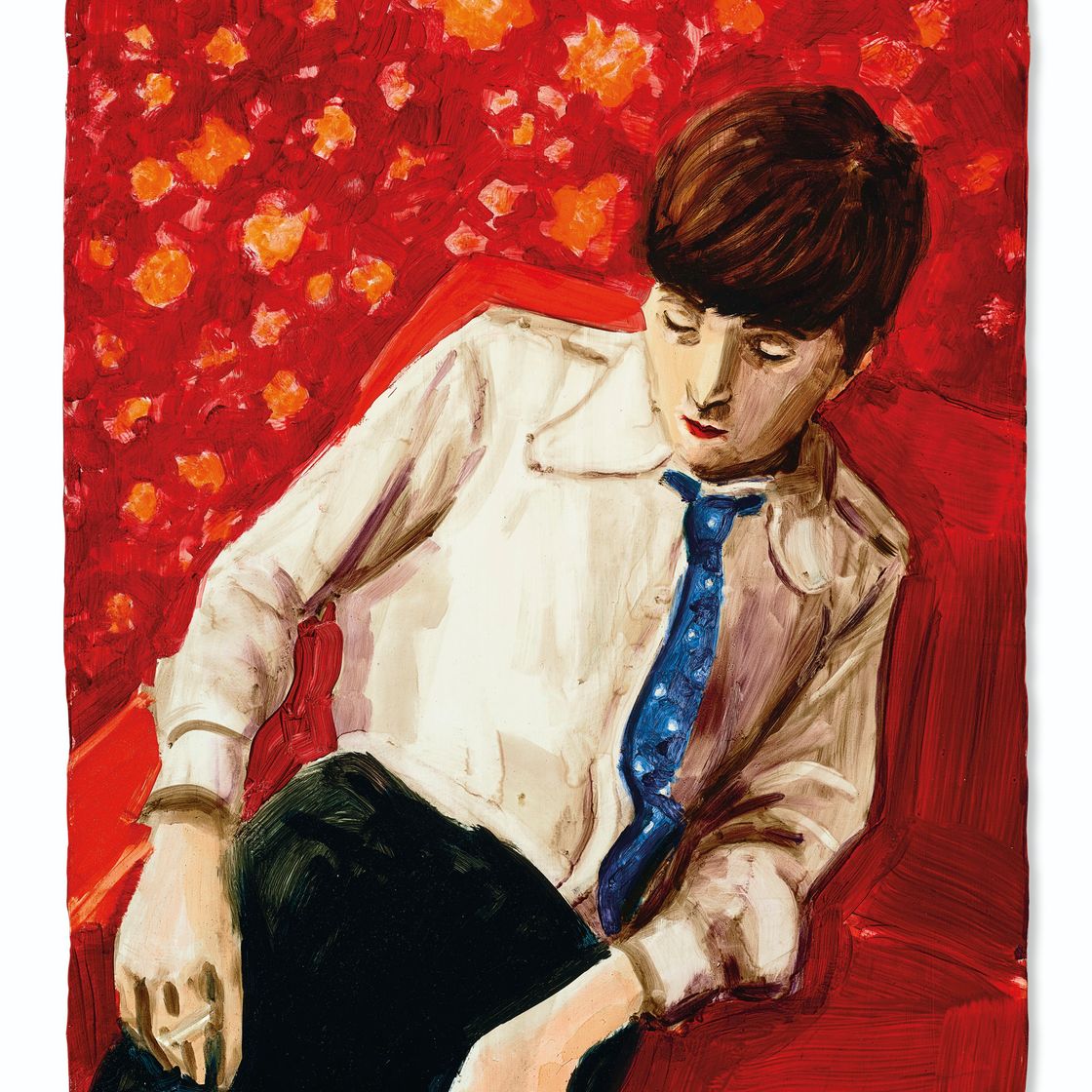Elizabeth Peyton — Джон Леннон, 1965 (отель)