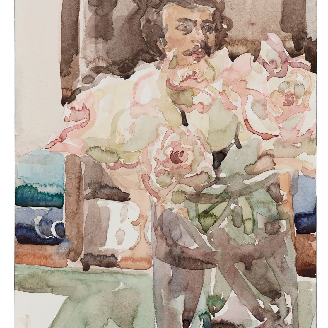 Elizabeth Peyton — Бальзак + Розы, изображение 1