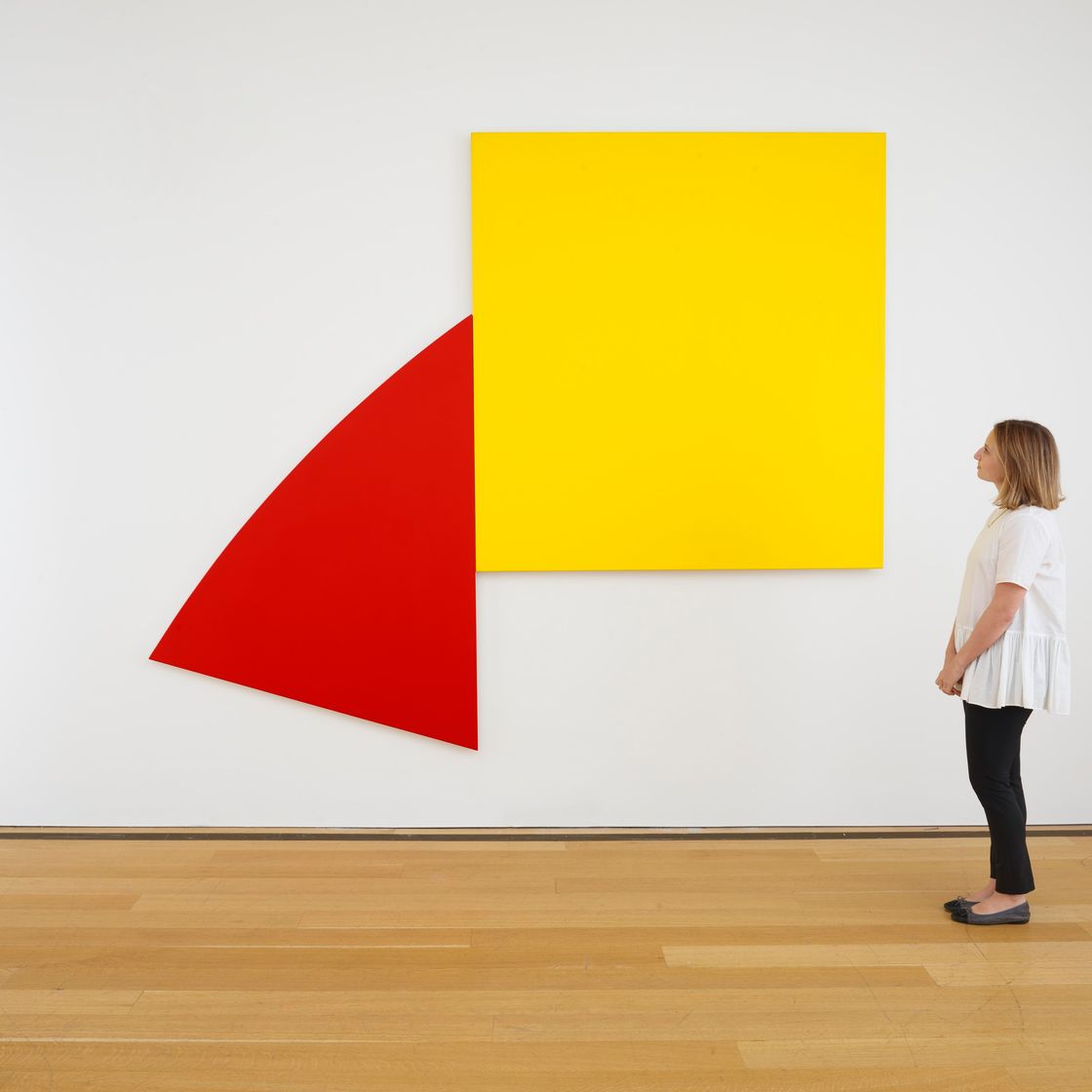 Ellsworth Kelly — Желтая панель с красным изгибом, изображение 2