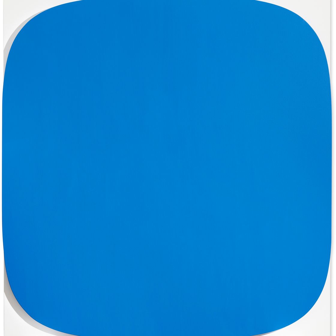 Ellsworth Kelly — Синий Рельеф На Белом фоне, изображение 1