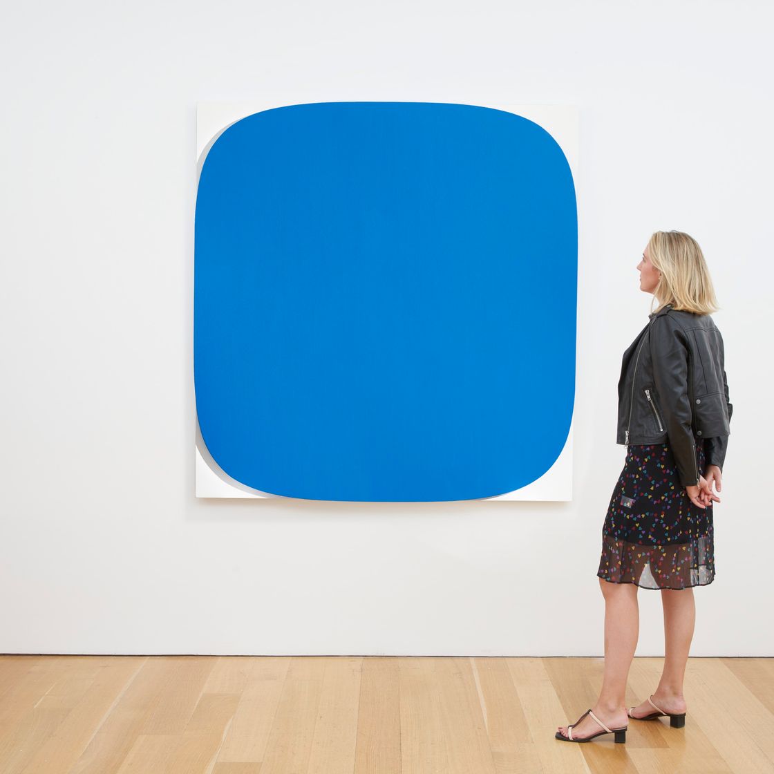 Ellsworth Kelly — Синий Рельеф На Белом фоне, изображение 2