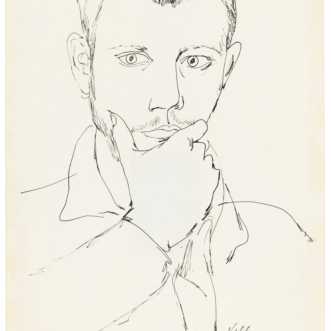 Ellsworth Kelly — Автопортрет