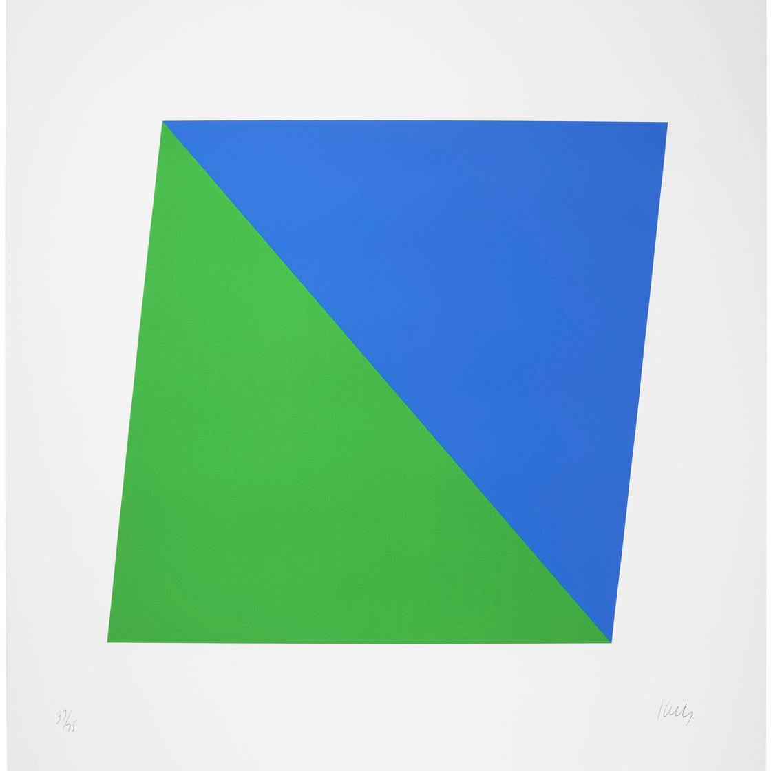 Ellsworth Kelly — Синий/Зеленый, изображение 1