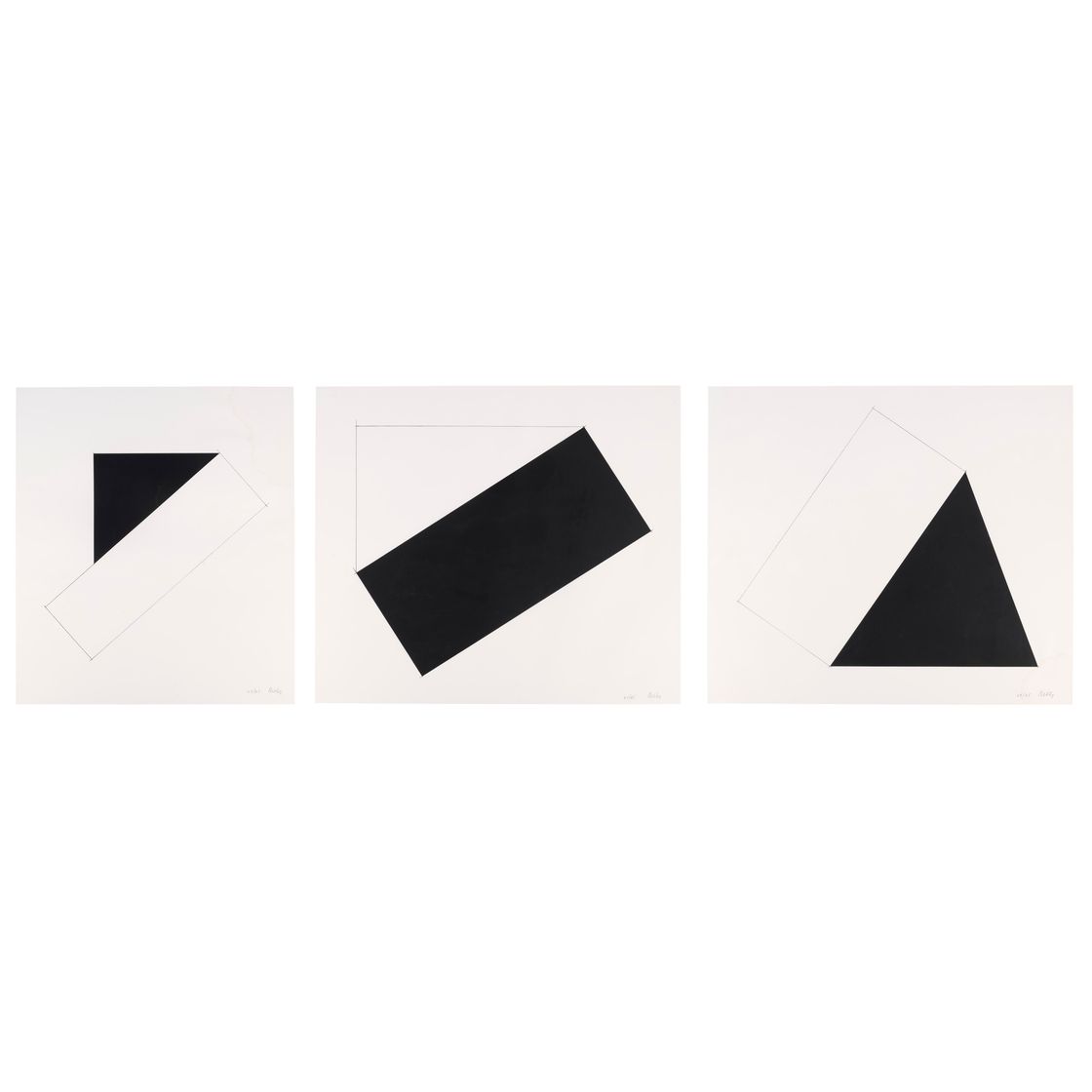 Ellsworth Kelly — Серия из семи литографий