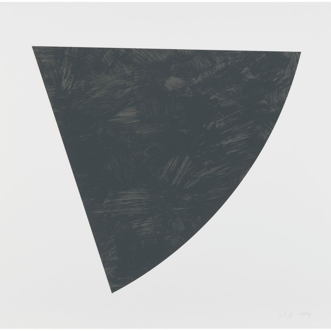 Ellsworth Kelly — Без названия (серый), из серии Фиолетовый, красный, серый, оранжевый