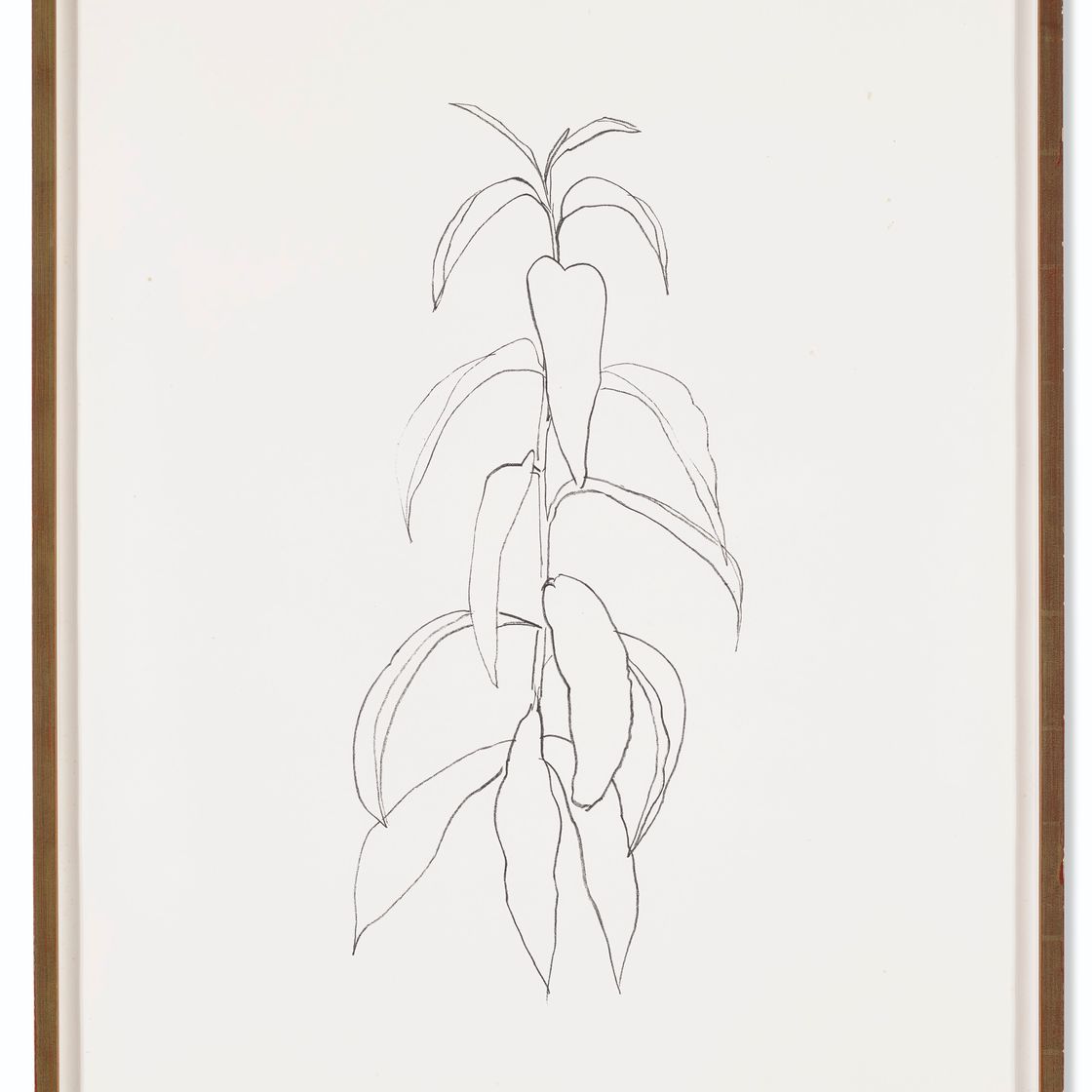 Ellsworth Kelly — Ветка персика, из листьев, изображение 2