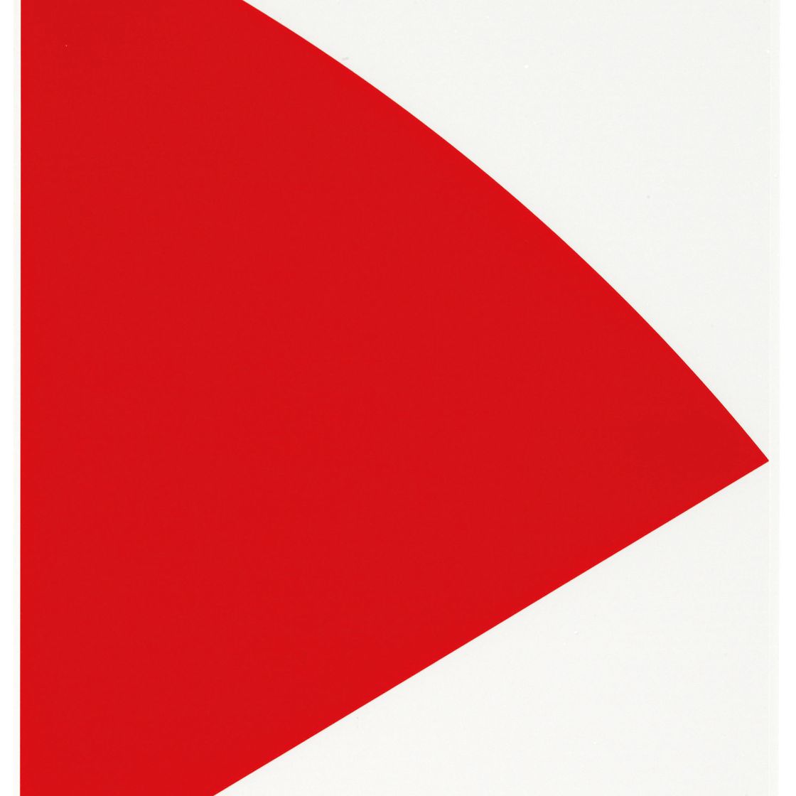 Ellsworth Kelly — Красная кривая (для Джоэла)
