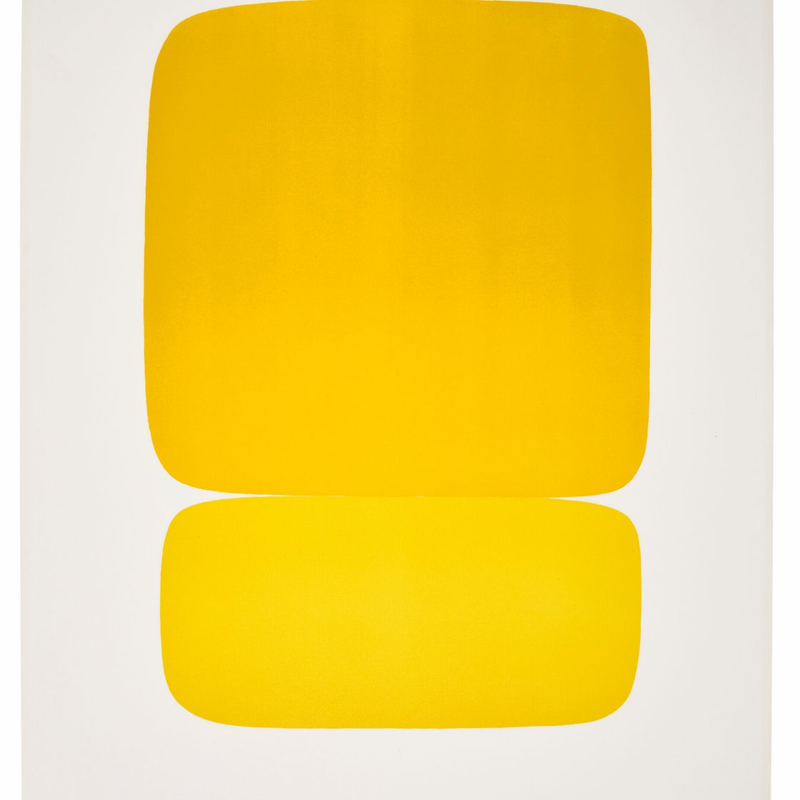 Ellsworth Kelly — Желтое поверх желтого, № 22 из сюиты из двадцати семи цветных литографий, изображение 1
