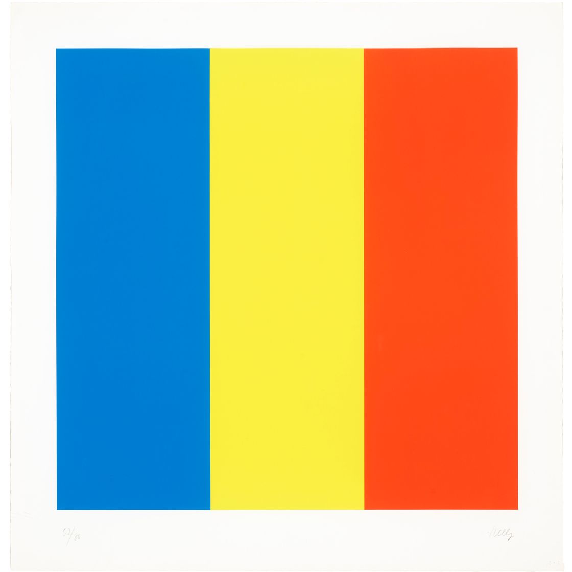 Ellsworth Kelly — Синий/Желтый/Красный, изображение 1